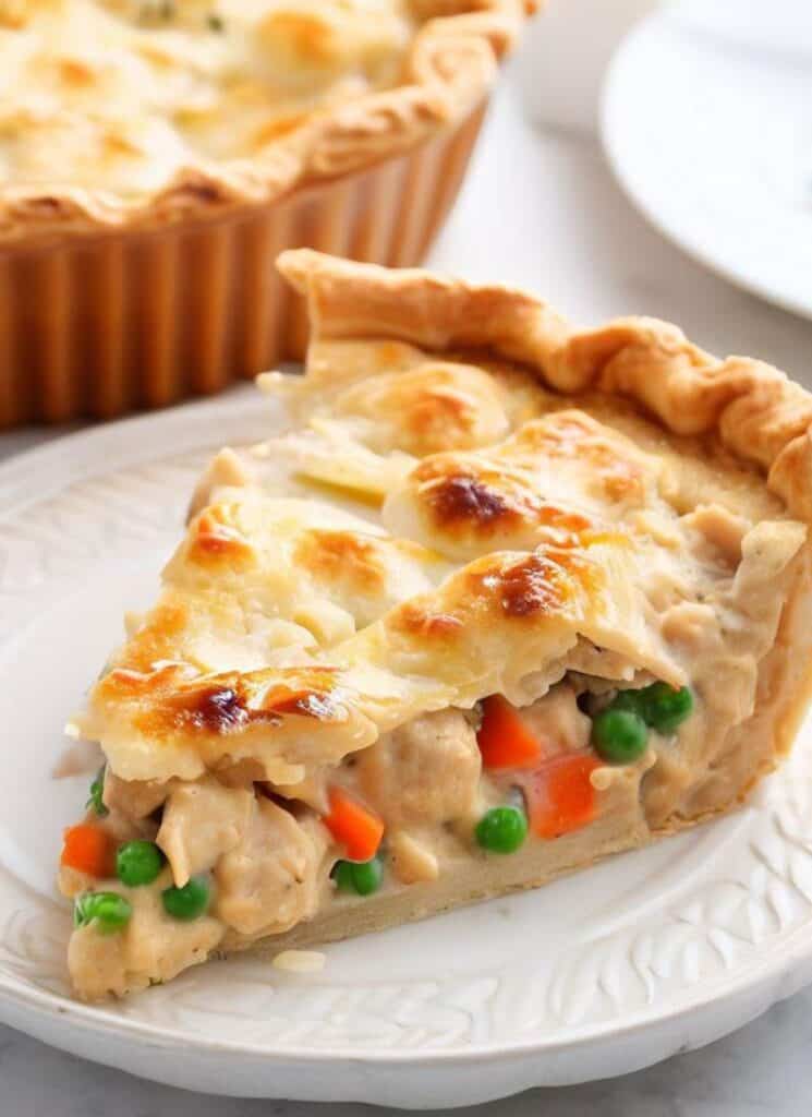 Receta fácil de pastel de pollo casero Receta fácil de pastel de pollo casero