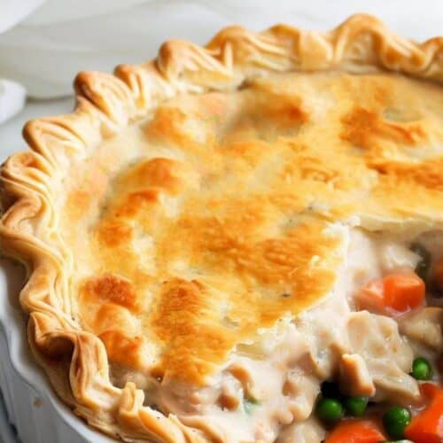 Receta fácil de pastel de pollo casero Receta fácil de pastel de pollo casero