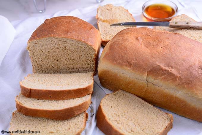 Pan integral con miel casero fácil