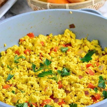 Cómo hacer revuelto de tofu para el desayuno