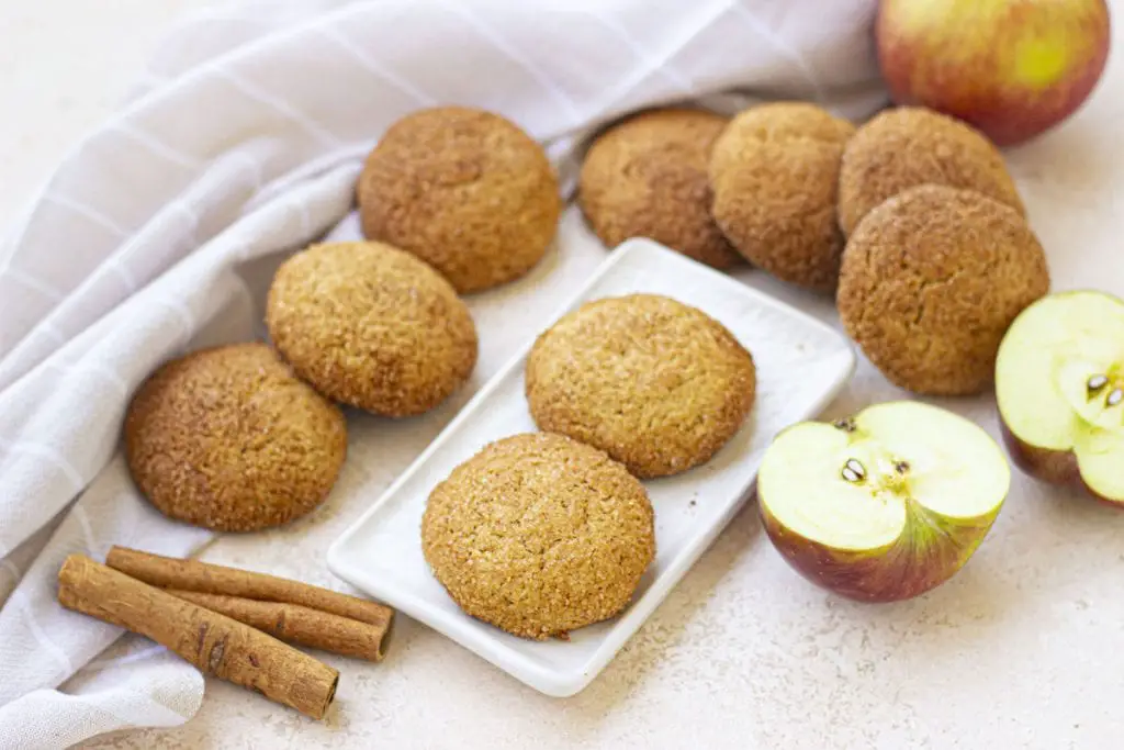 Galletas de mantequilla de manzana