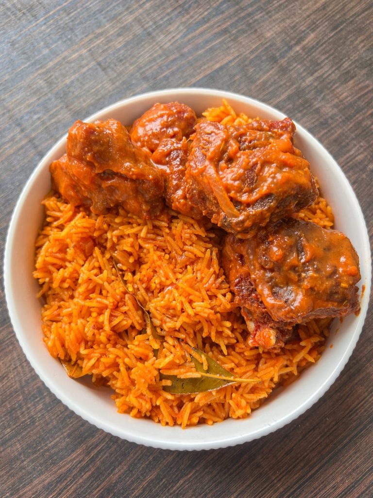 Cómo hacer arroz jollof nigeriano