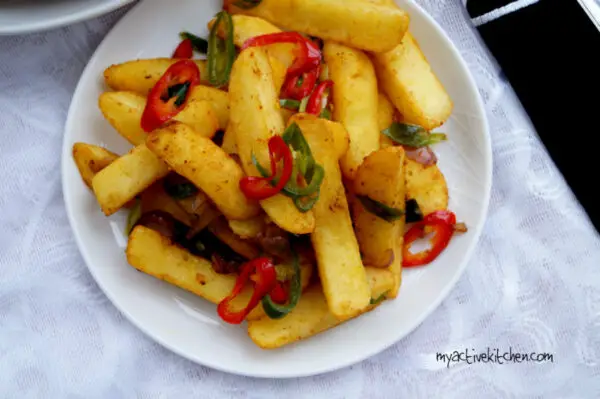 Chips de sal y pimienta