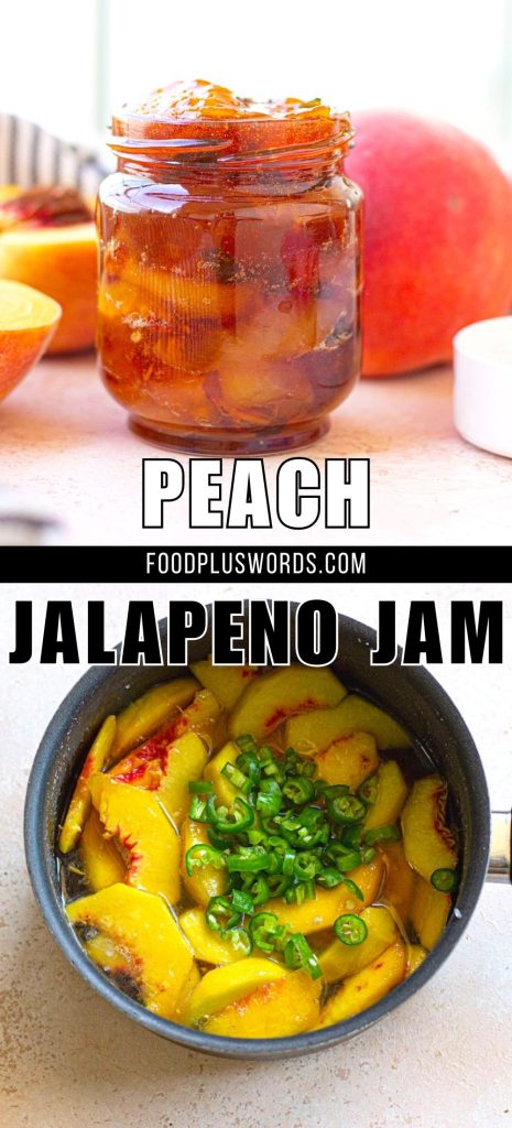 La mejor receta de mermelada de melocotón y jalapeño