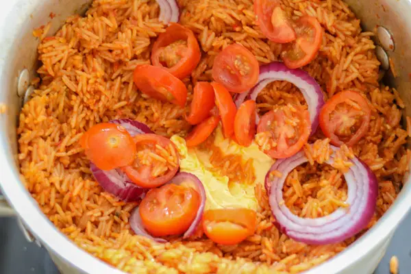 Arroz Jollof nigeriano