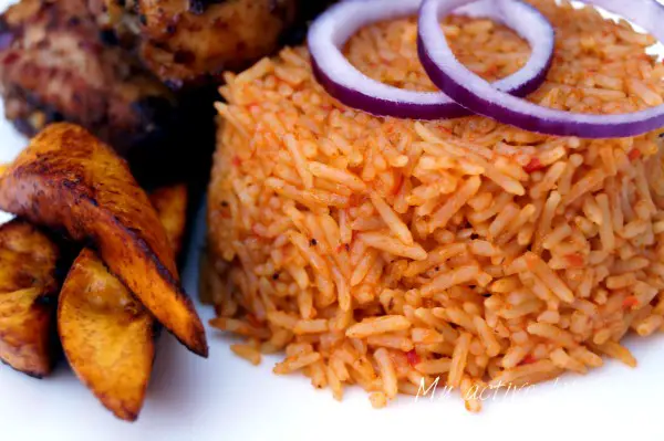 Arroz Jollof nigeriano