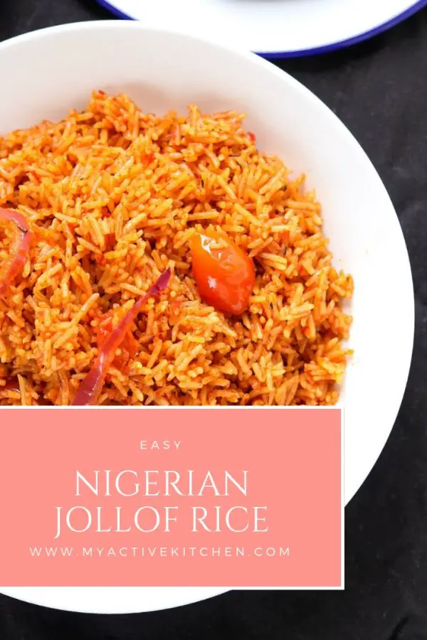 Arroz Jollof nigeriano