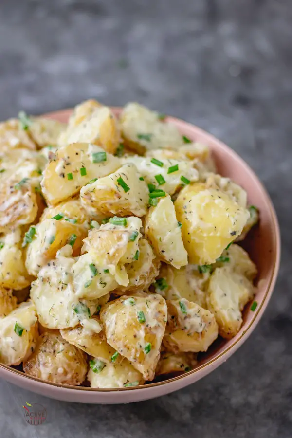 Receta fácil de ensalada de patatas Receta fácil de ensalada de patatas