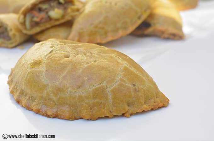 Pastel de carne de trigo simple (pastel de ternera)