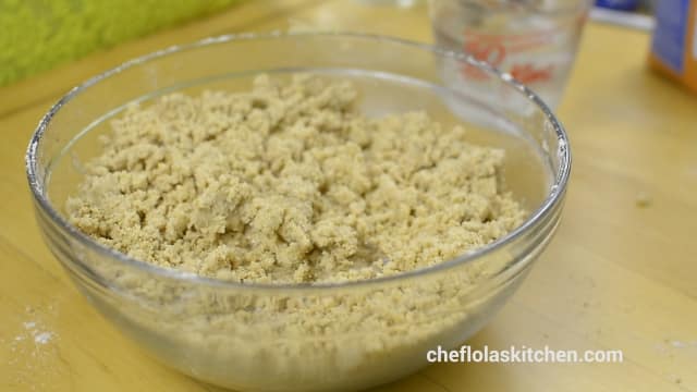 Pastel de carne de trigo simple (pastel de ternera)