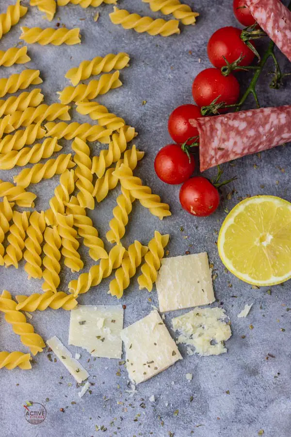 Ensalada de pasta italiana fácil Ensalada de pasta italiana fácil