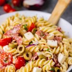 Ensalada de pasta italiana fácil Ensalada de pasta italiana fácil