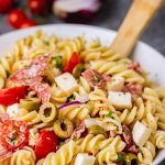 Ensalada de pasta italiana fácil