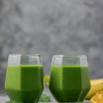 Batido sencillo de espinacas Batido sencillo de espinacas