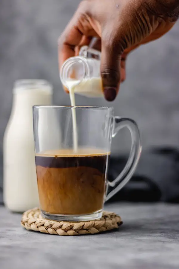 Crema de café casera de vainilla