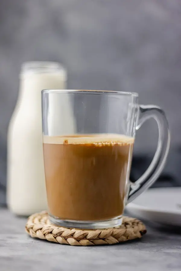 Crema de café casera de vainilla