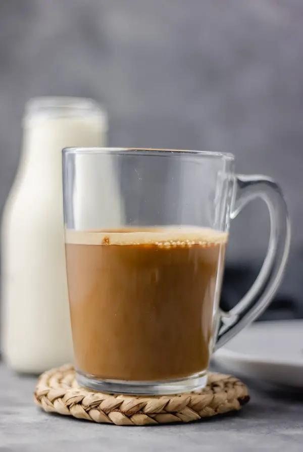 Crema de café casera de vainilla