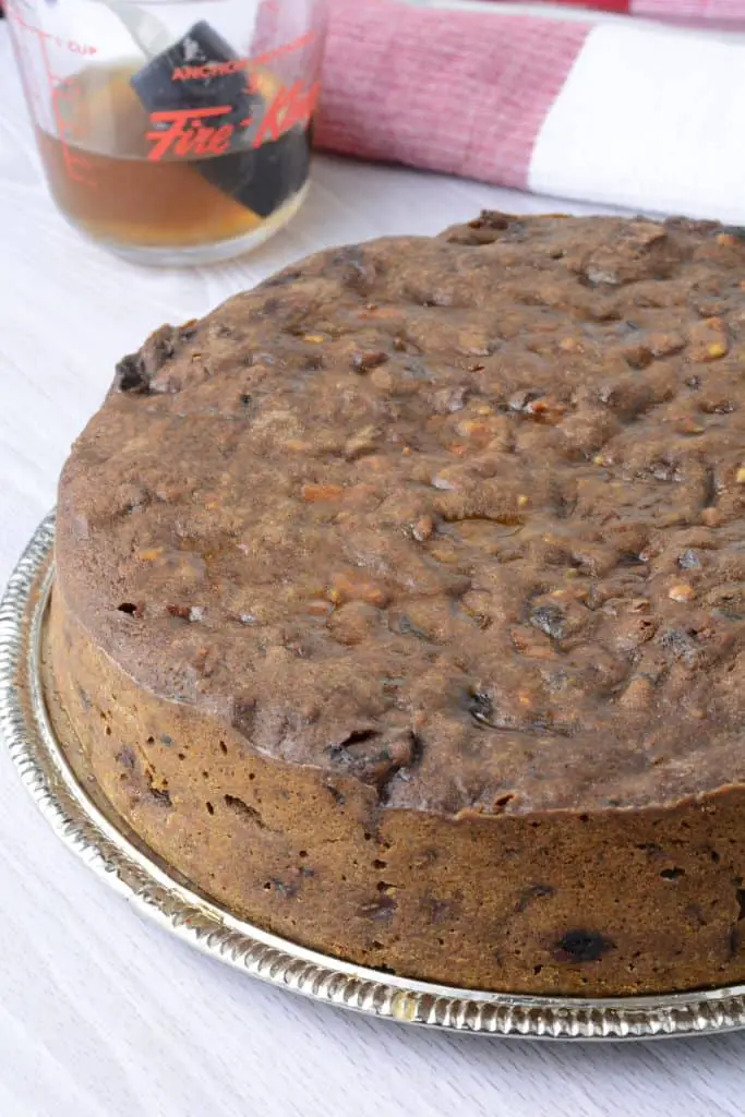 Jugosa y rica tarta navideña de frutas Jugosa y rica tarta navideña de frutas