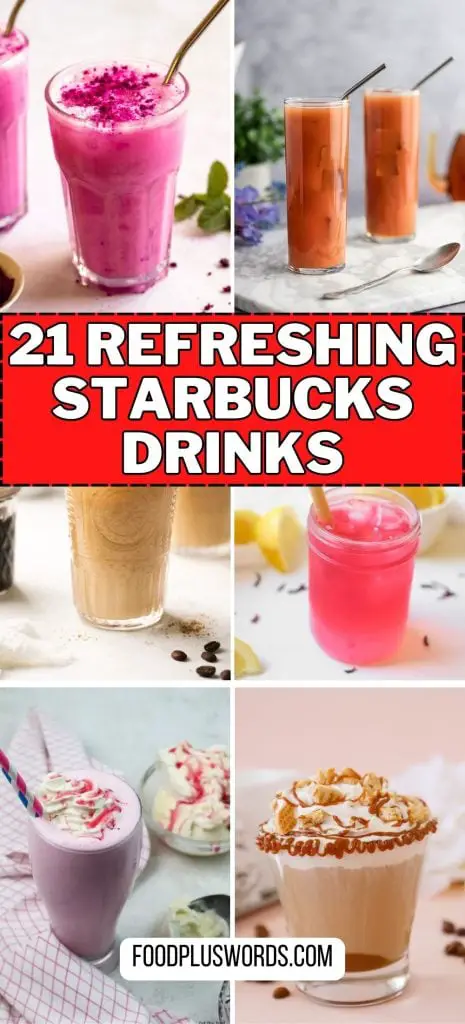 21 bebidas refrescantes de verano de Starbucks que puedes preparar en casa