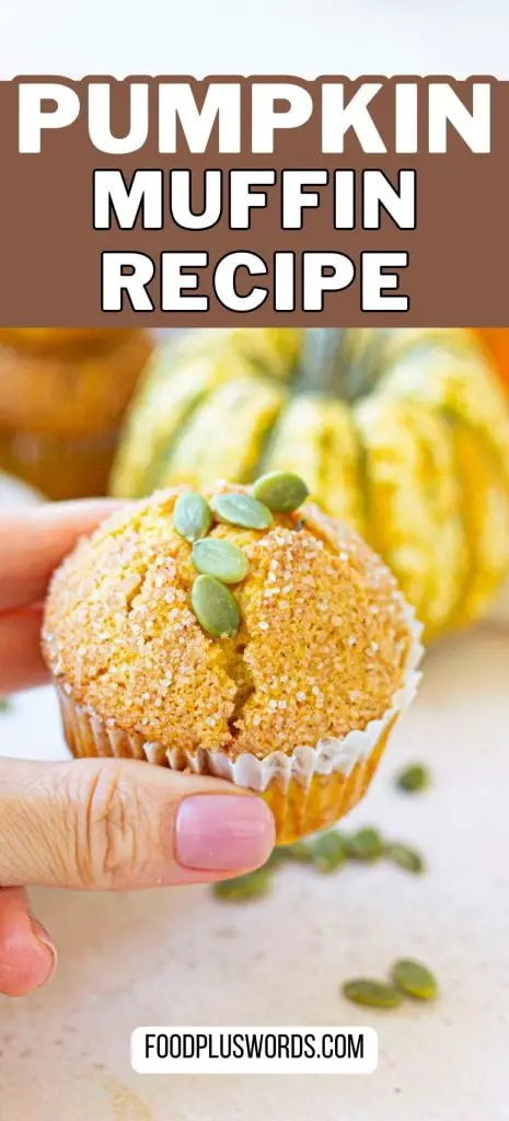 Receta fácil de muffins de calabaza