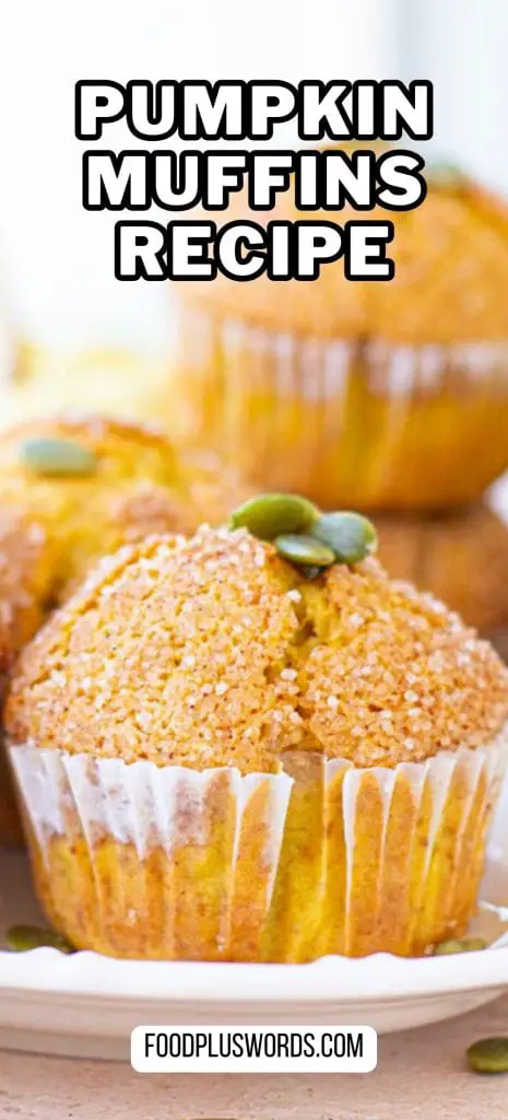 Receta fácil de muffins de calabaza