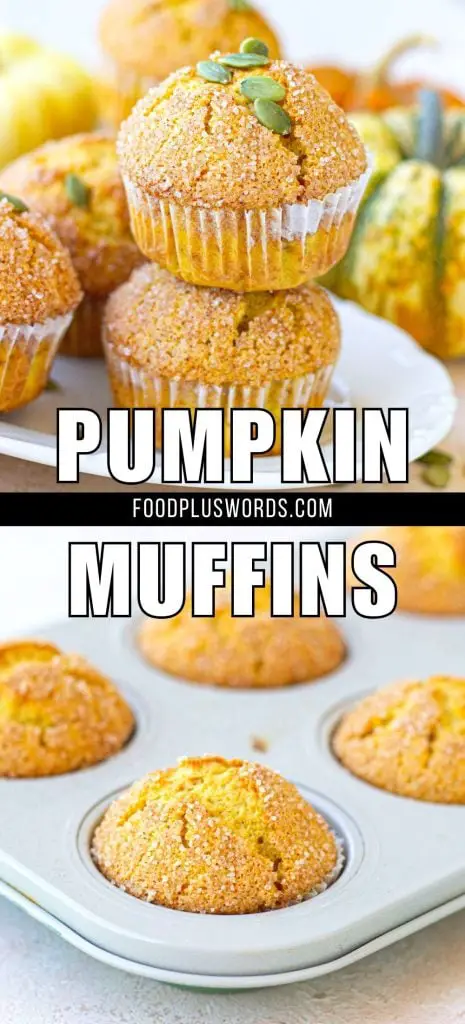 Receta fácil de muffins de calabaza