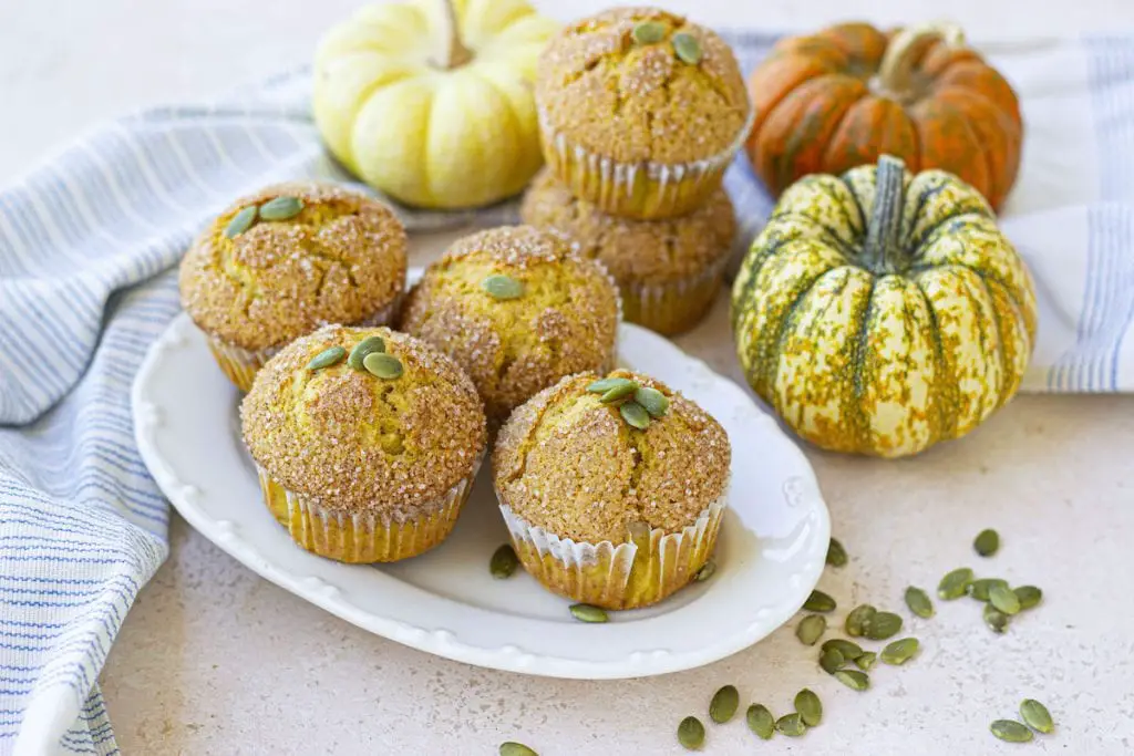 Receta fácil de muffins de calabaza