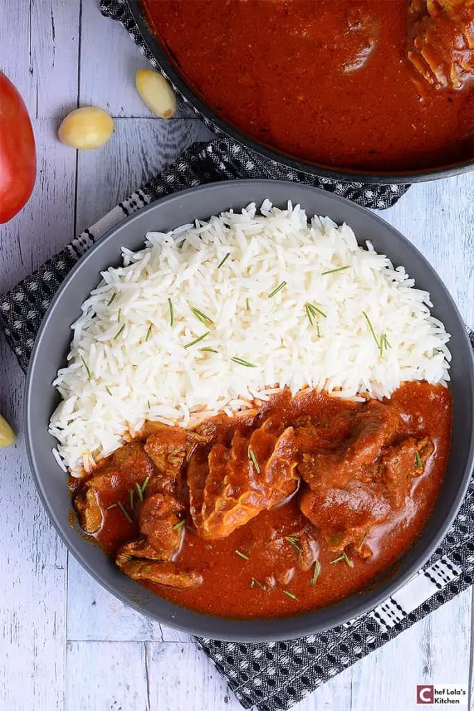 Estofado de ternera nigeriano (receta de estofado africano) Estofado de ternera nigeriano (receta de estofado africano)