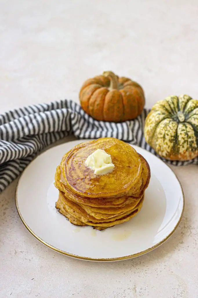 Receta fácil de panqueques de calabaza