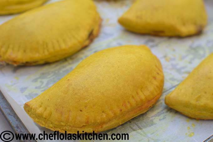 Pastel de carne jamaicano