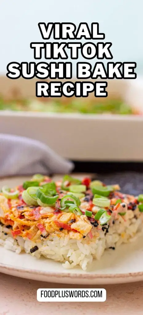 Receta fácil para hornear sushi (receta viral de sushi al horno en TikTok)