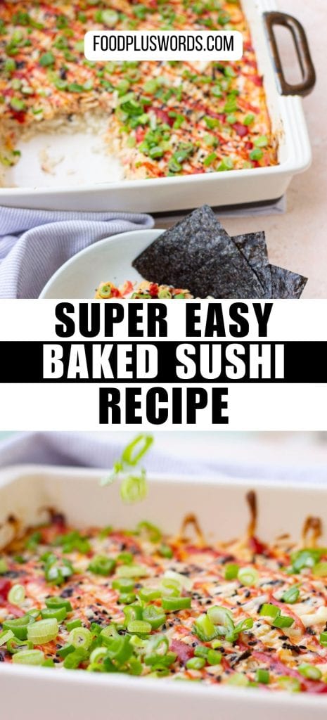 Receta fácil para hornear sushi (receta viral de sushi al horno en TikTok)