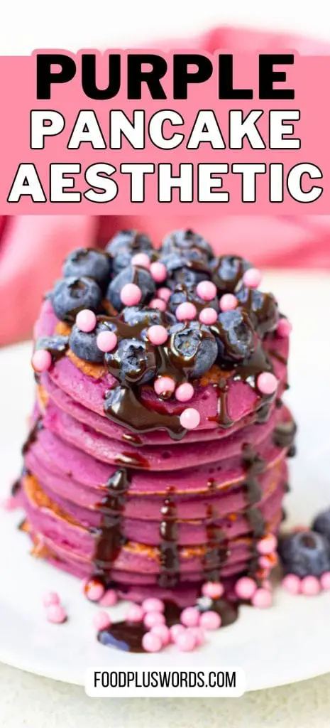 Receta de panqueques morados (panqueques fáciles de Ube) Receta de panqueques morados (panqueques fáciles de Ube)