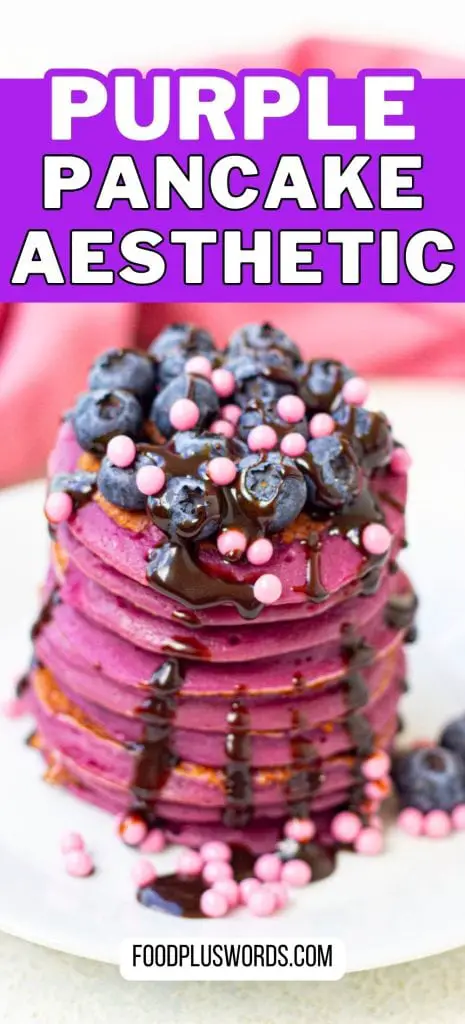 Receta de panqueques morados (panqueques fáciles de Ube) Receta de panqueques morados (panqueques fáciles de Ube)