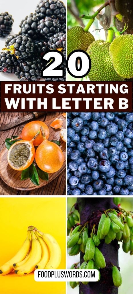 20 Deliciosas frutas que empiezan con B (cuidado con el número 12)