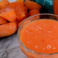 jugo de papaya