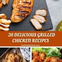 20 deliciosas recetas de pollo a la parrilla