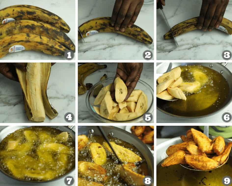Plátanos fritos – manjar dulce y salado