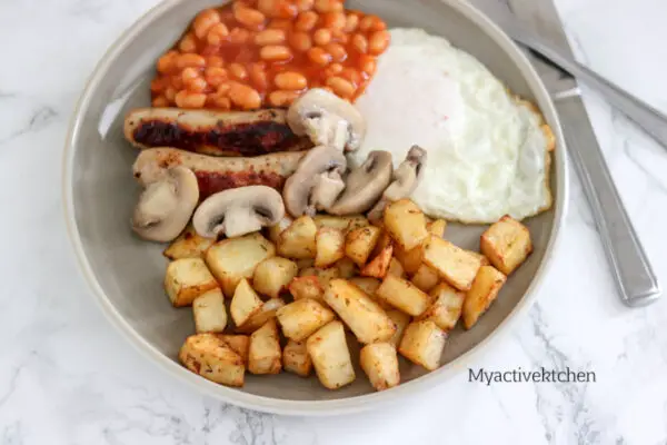 Patatas sencillas para el desayuno