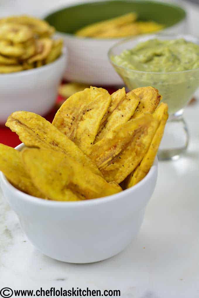 chips de plátano frito