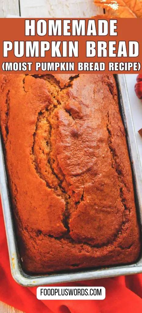 Receta fácil de pan de calabaza sin lácteos