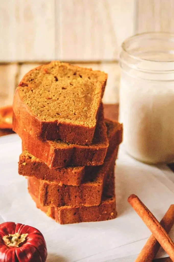 Receta fácil de pan de calabaza sin lácteos