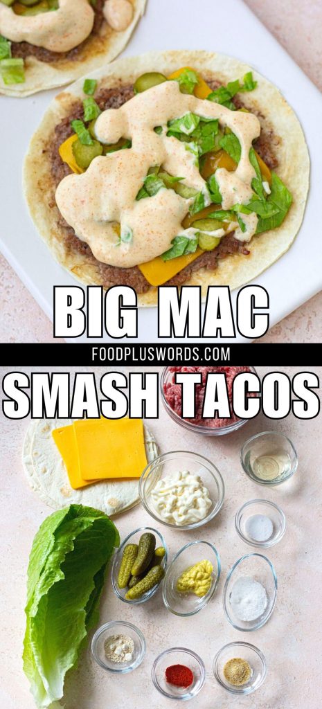 Tacos Big Mac (Tacos Smash Big Mac)