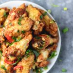 Alitas de pollo con sal y pimienta Alitas de pollo con sal y pimienta