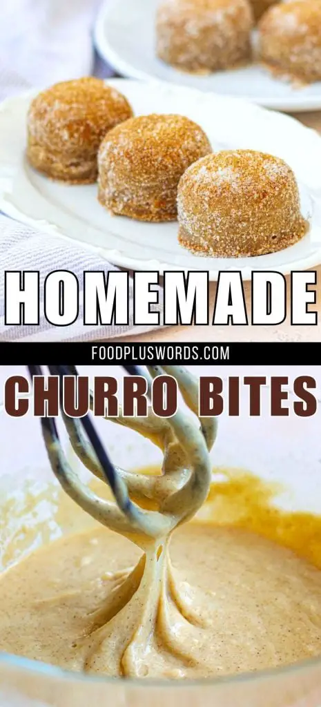 La mejor receta de bocaditos de churro instantáneos