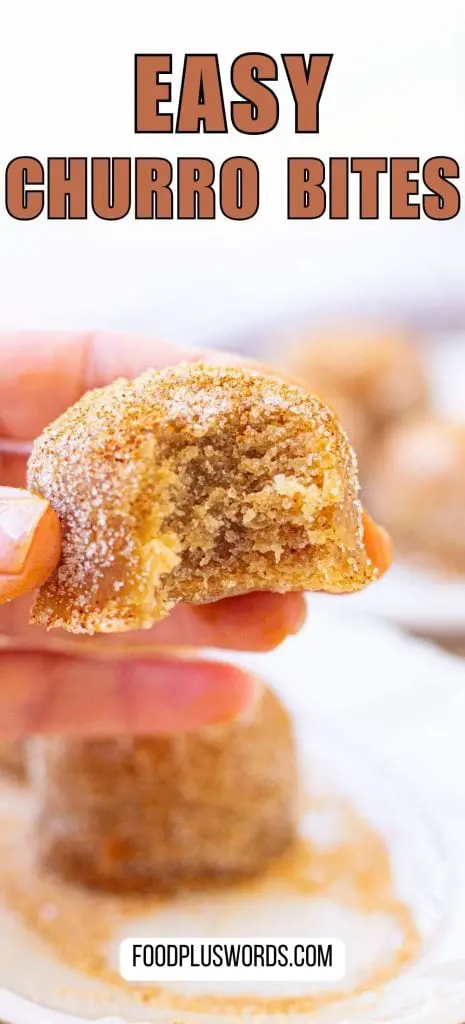 La mejor receta de bocaditos de churro instantáneos