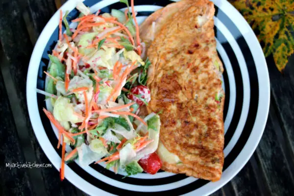 Tortilla de queso y picante Tortilla de queso y picante