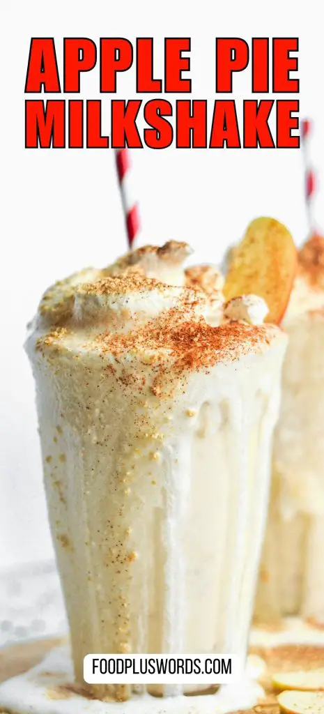 La mejor receta de batido de tarta de manzana