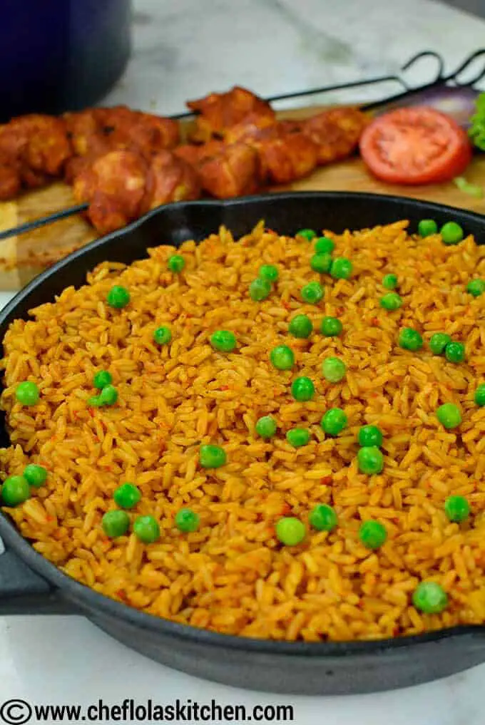 Arroz jollof – horneado en el horno