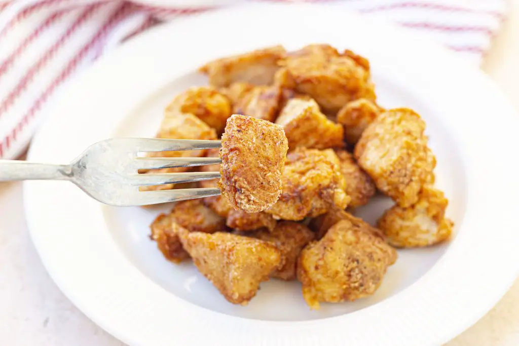 Receta fácil de picaduras de pollo instantáneas Receta fácil de picaduras de pollo instantáneas